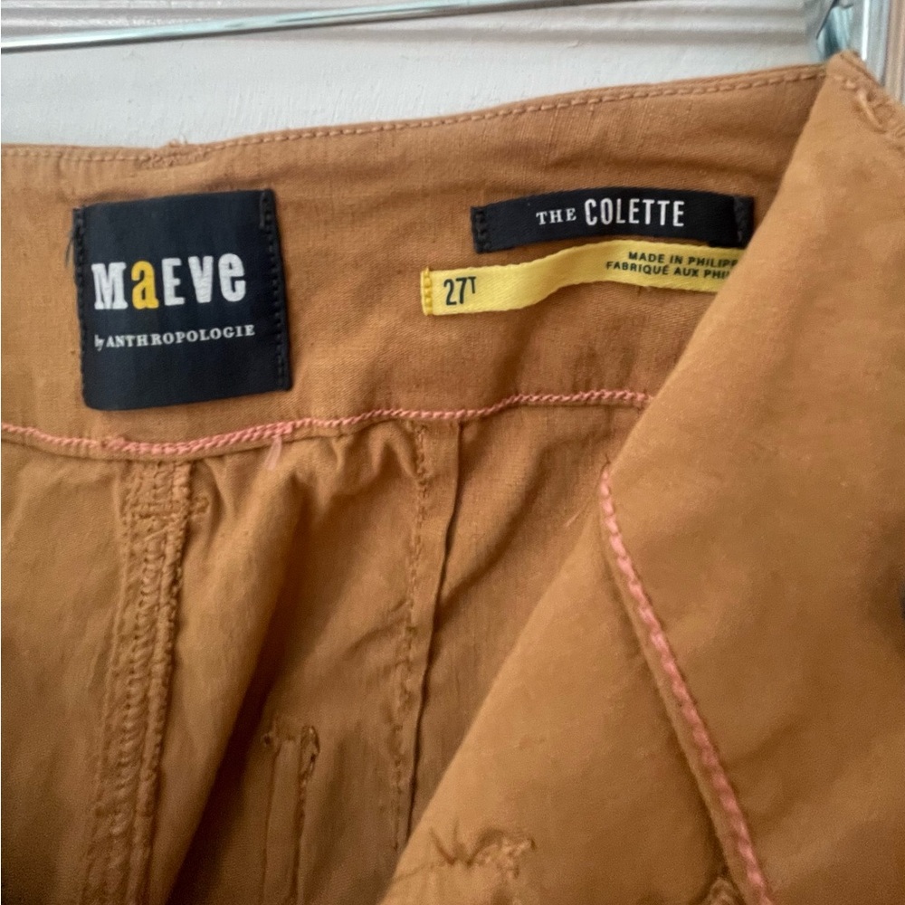Maeve Collette Cropped Wide Leg 27 T